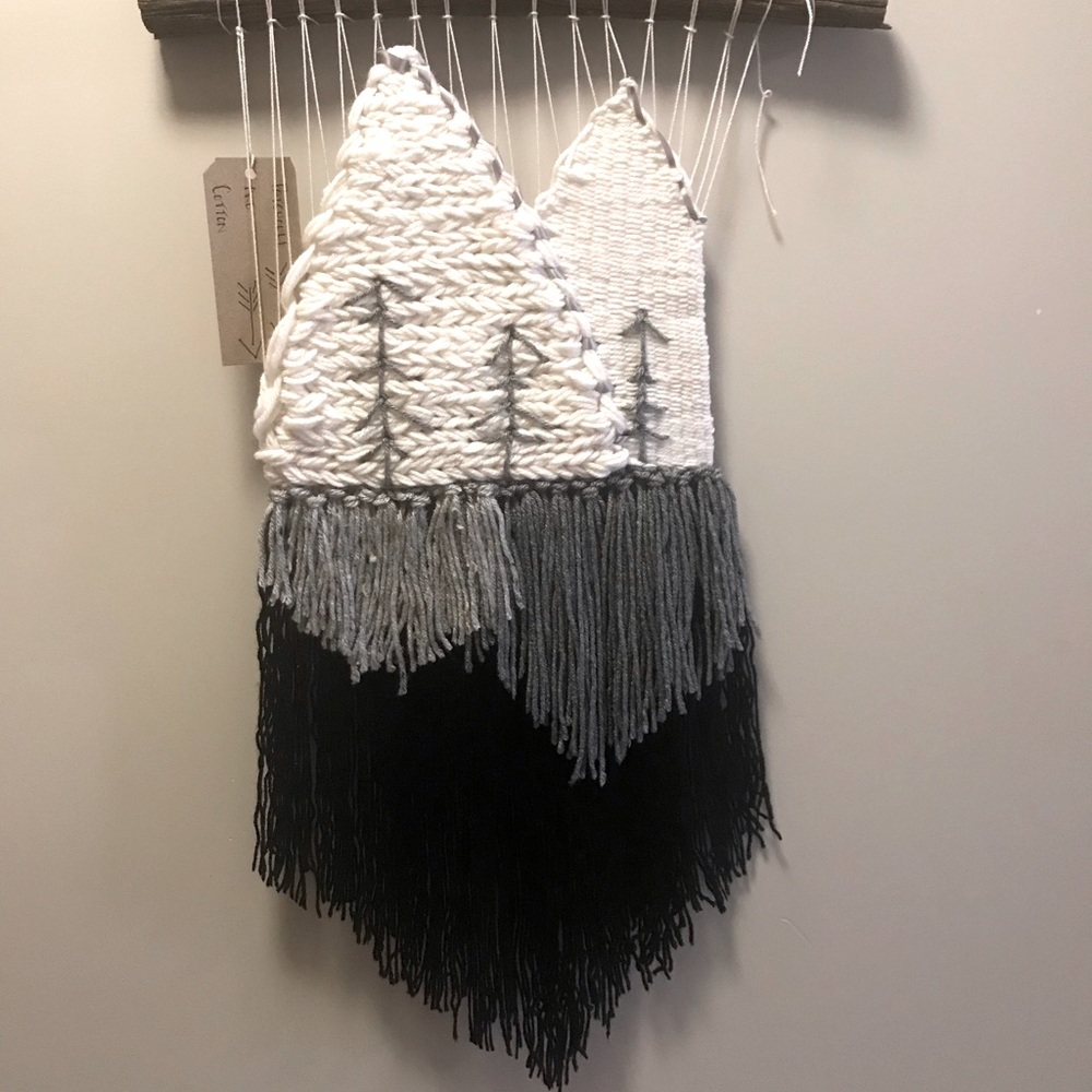 Woven Wall Hanging Fiber Art